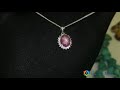 natural star ruby necklace