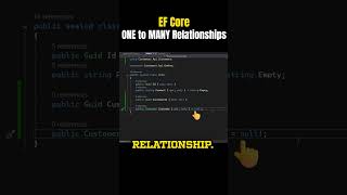Entity Framework Core Tutorial - One to Many Relationships Short #shorts #dotnet