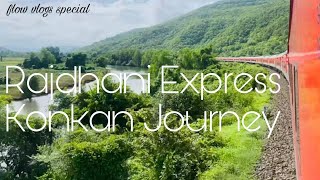 Beautiful Train Journey through Konkan  Railway Detailed Journey 2021