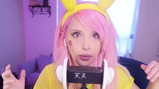 ASMR Pikachu Roleplay Ear Massage , Cupping & Brushing