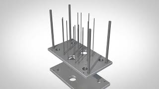 Plastic Mold Assembly Animation