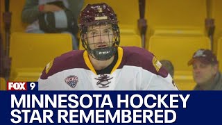 Minnesota hockey star killed by skate remembered by community