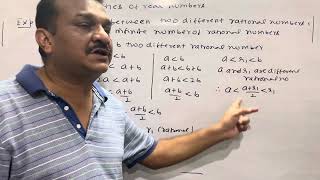 Prove that between two different rational numbers, there lie an infinite number of rational numbers