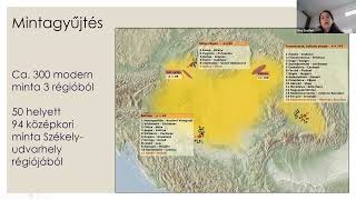 Kárpát-medence modern népességének genetikai kutatása - NKFIH zárókonferencia - Szécsényi-Nagy Anna