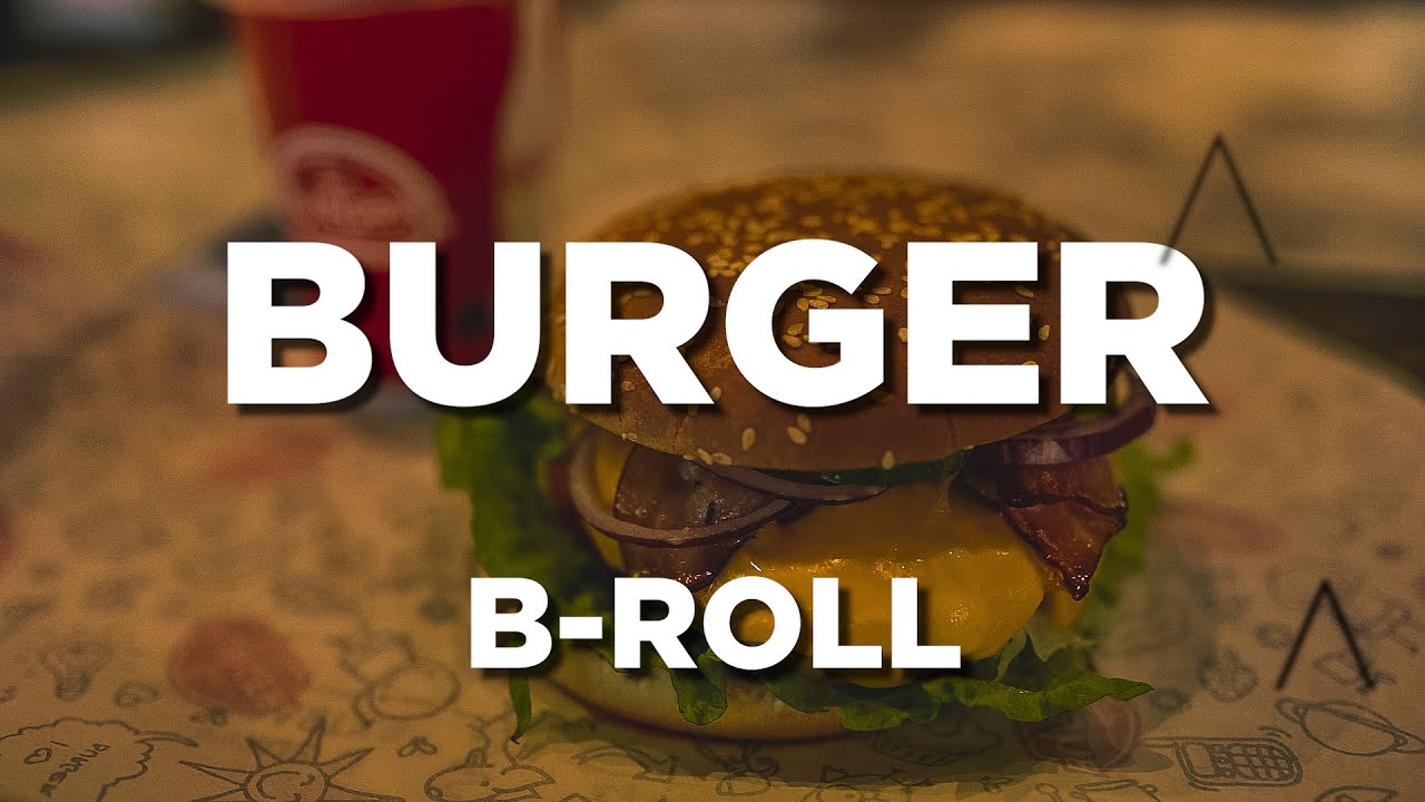 Burger B Roll | Pegas Burger Commercial #burger #broll - YouTube