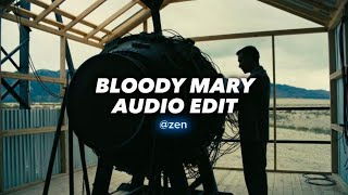 bloody mary (instrumental) best part - lady gaga (slowed + reverb) [edit audio]