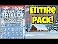 $10x50 SNOWFLAKE TRIPLER MD LOTTERY CHRISTMAS HOLIDAY SCRATCH OFF TICKETS #lottery #scratchers