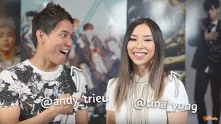 YouTube Star Tina Yong takes our Pop Quiz with Andy Trieu