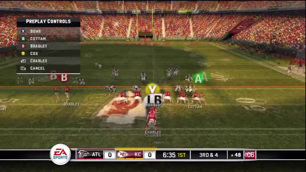 Madden NFL 10 (alpha Gameplay) - HD Quality - 1st Qtr - YouTube