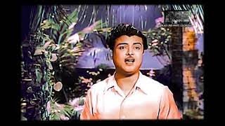 O Raat Ke Musafir- Miss Mary (1957) - Meena Kumari - Gemini Ganesan   b and w co