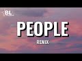 Libianca ft Wave Rhyder - People Remix (Lyrics Video)