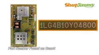 Sanyo 1LG4B10Y04800 Power Supply Unit (PSU) Boards Replacement Guide for Sanyo LCD TV Repair