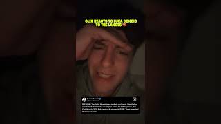 Clix REACTS to Luka Doncic to the Lakers 🏀😳