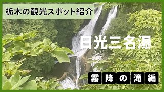 【栃木県 観光スポット】日光三名瀑の1つ『霧降の滝』を巡る