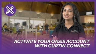 Activate your OASIS account with Curtin Connect