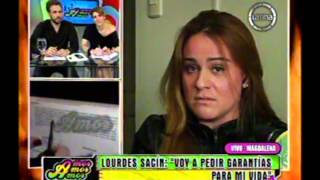 Lourdes Sacin habla sobre la agreción que sufrio por pareja de Andy V 1/3