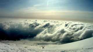 Mt. Fuji Winter Climb - Time Lapse