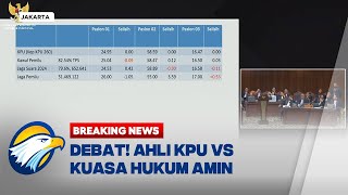 BREAKING NEWS - Debat! Ahli KPU vs Kuasa Hukum AMIN