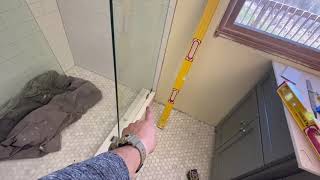 Woodbridge Shower Door | DIY Shower Door | 48\