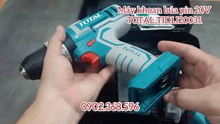 Hàng mới về - Máy khoan búa pin 20V Total TIDLI20031 (CẢI TIẾN TỪ TIDLI2003 )