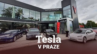 Podívejte se, jak to vypadá v prvním českém Tesla Storu