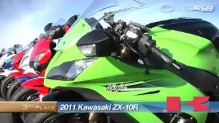 2011 Kawasaki ZX-10R Track Comparison