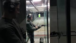 Scaring Mom with 12G 3inch shells at indoor range