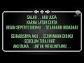 EXIST BUIH JADI PERMADANI(KARAOKE) VERSI ZIDAN#ADLANI RAMBE#TRI SUAKA