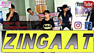 Zingaat song hindi song film __ dhadak __ Dance choreography by Anant sir