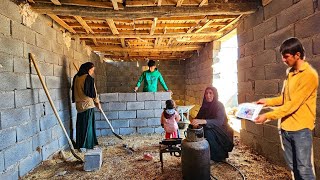 Interesting video of the construction of the kitchen wall🛠️✨