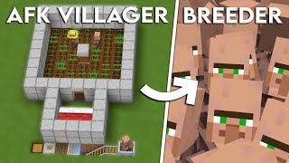 Minecraft AFK Villager Breeder Tutorial 1.21 | Easy and Simple Design