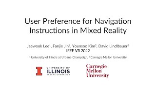 User Preference for Navigation Instructions in Mixed Reality (30 sec Teaser)