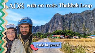 Ruta en scooter por el THAKHEK LOOP: 🏍️ experiencia increíble en las KONG LOR CAVES Ep.16