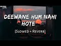 Deewane Hum Nahi Hote [Slowed + Reverb] - Aditya Yadav | Reverb Sounds | TextAudio Lyrics