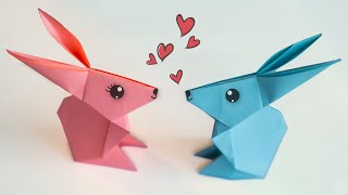 Easy Origami Rabbit / How To Make Paper Rabbit Step By Step