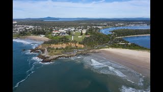 YAMBA, NSW  by drone   2024