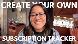 How to Build a Subscription Tracker for Free 📄 Ditch Rocket Money and Do It Yourself!
