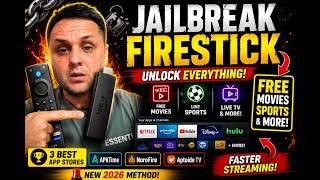 🚨 NEW Firestick JAILBREAK 2026 🔥 INSANE Wizard Unlocks FREE Sports, Movies + MORE
