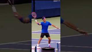 The Most peRFect Volley to Learn From! #federer #forehand #volley #tennis #tennistips