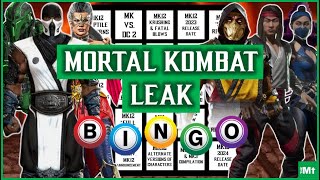 Mortal Kombat Leak BINGO! - Mortal Kombat 12 Leaks - Mortal Kombat Leaks