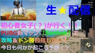 【PUBG】初心者女子(？)が行く！　今日はPUBG！新マップ「Sanhok」やっていきます！　#１９９【ちびぞぉ】