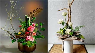 Stunning ikebana Japanese style arrangement ideas for your home , ikebana flower arrangements part 1