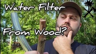 You Can Make a Water Filter Out of Wood?? Xylem Tissue Filtering