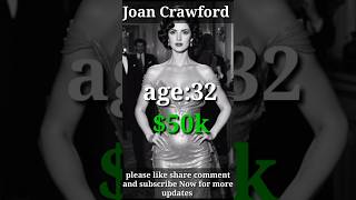 The Evolution Of Joan Crawford #joancrawford #shortsfeed  #shortvideo #short #viralshorts #trending