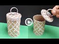 How to make newspaper basket | DIY Newspaper craft | Best out of waste