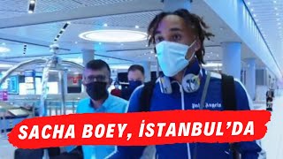 Galatasaray'ın yeni transferi Sacha Boey, İstanbul'da