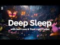 Sleep Music: INSTANT Insomnia Relief. Self-Love & Trust Light Code Affirmations with Relaxing Music