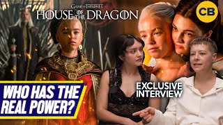 House Of The Dragon's Olivia Cooke and Emma D'Arcy On Who Has The REAL Power - Comicbook.com