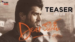 Dear Comrade Movie TEASER review | Vijay Deverakonda | Rashmika Mandanna | #DearComradeTeaser