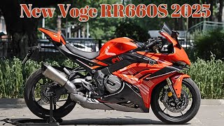 662.8cc Four-Cylinder Water-Cooled Engine | 100.6 Hp | New Voge RR660S 2025